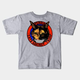 CATS AGAINST TRUMP - PERSIA Kids T-Shirt